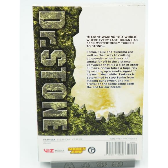 Dr. Stone Manga Vol 1–3 English Set by Riichiro Inagaki VIZ Media Shonen - Picture 6 of 8